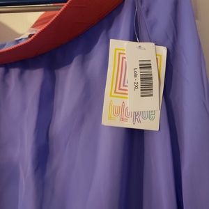2xl lularoe purple lola